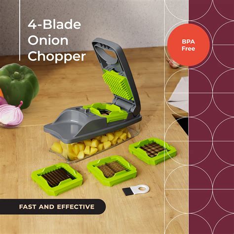 Mueller 4 Blade Onion Chopper Muellerdirect