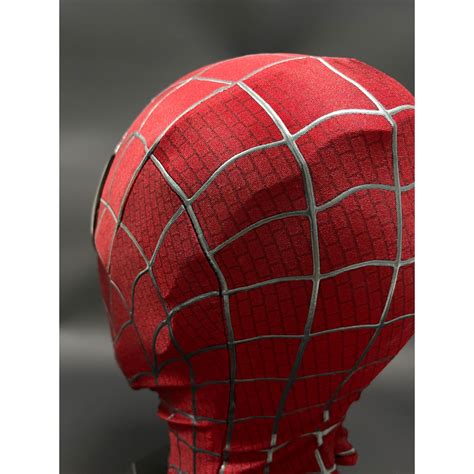 Spiderman Mask Sam Raimi Spider Man Mask Adults With Faceshell Etsy