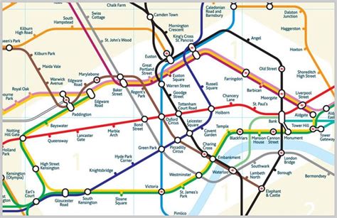 The London Tube Map Redesigned For A Multiscreen World London