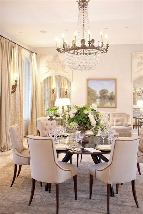 48 Stunning Neutral Dining Room Decorating Ideas With Traditional Touch