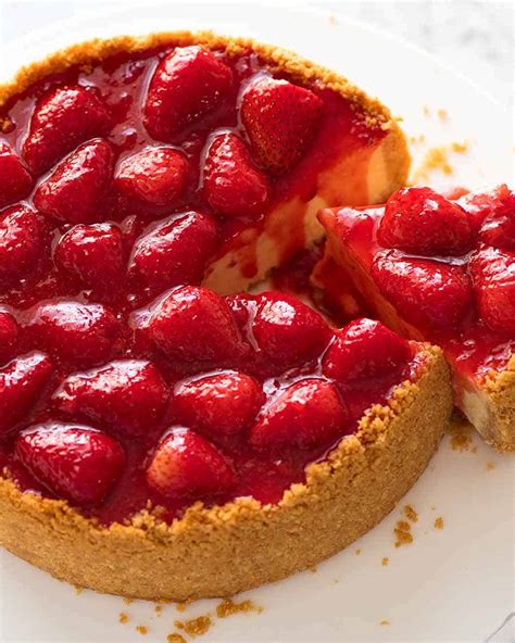 Strawberry Cheesecake Recipetin Eats