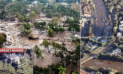 Aerial Images Show Devastation Of Montecito Mudslides Aerial Images Aerial Devastation