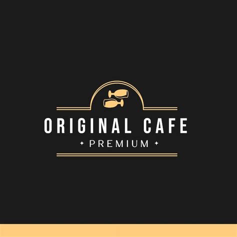Premium Vector Cafeteria Vintage Logo Design