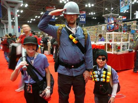 Scout Soldier And Demoman Tf2 Cosplay New York Comic Con Image By