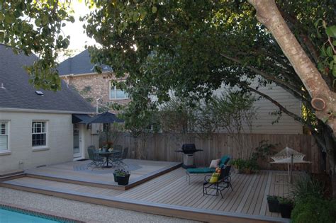 Yackle concrete is a certified mortex contractor and uses all mortex products. Southgate Deck - Contemporary - Deck - Houston - by Legal ...