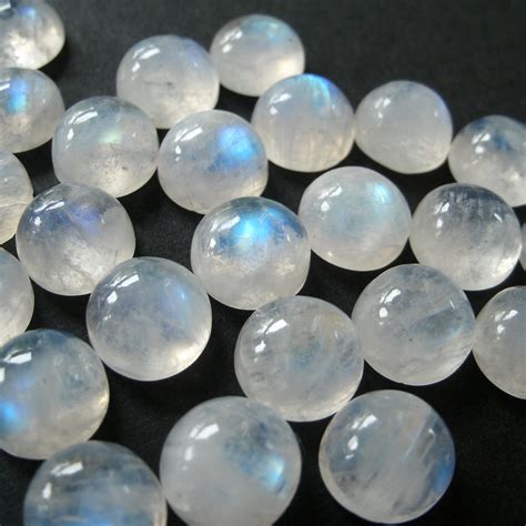 20x25 Mm Top Quality Rainbow Moonstone Cabochon Gemstone For Jewelry