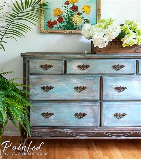 I spray it down, wipe it well, and then let it dry completely. How To Paint Laminate Furniture Without Sanding - Salvaged ...