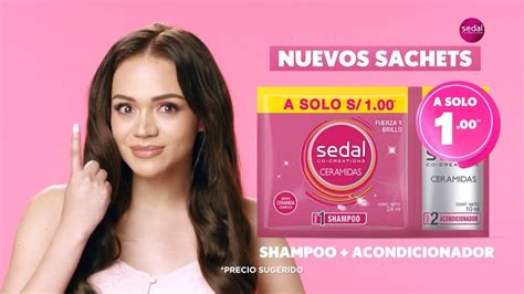 Comercial Shampoo Sedal Con Mayra Goñi Nuevos Sachets A Solo S100 Perú 2020 4k Youtube