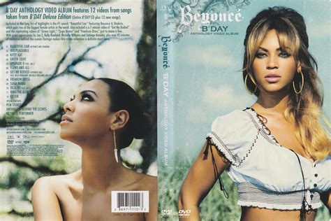 Dvd Beyoncé Bday Anthology Video Album Encartes Pop