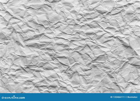 Wrinkled Paper Texture Background Stock Image Image Of Design Fold