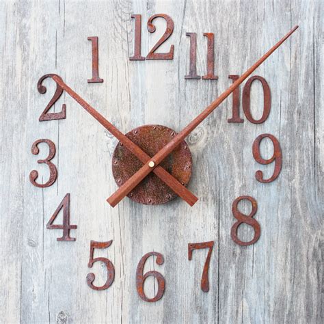 Homeex Creative Time Goes Backwards Pointer Reversal Diy Wall Clock