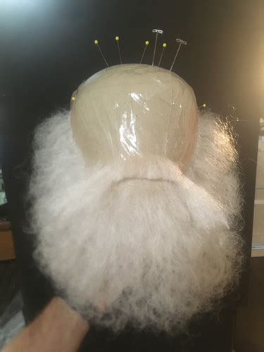 Black Santa Claus Beard Yak Hair Mustacheparlor