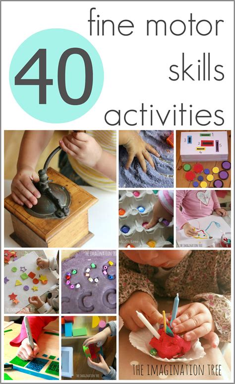 What Are Some Fine Motor Skills Activities For Preschoolers Printable