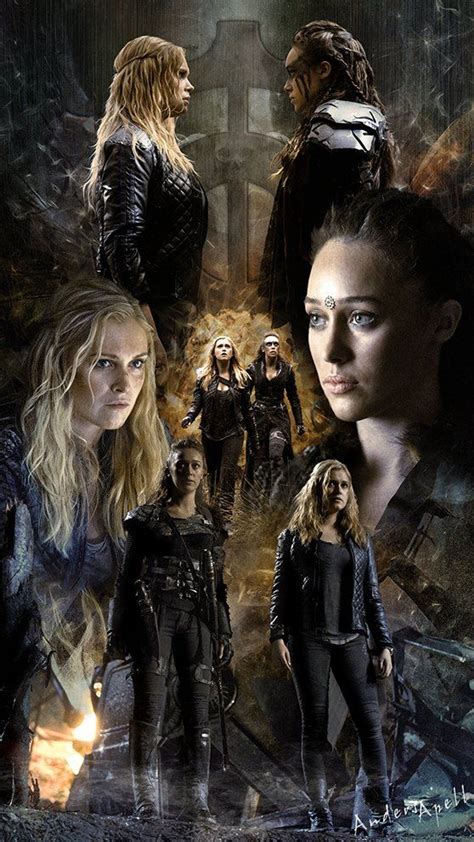 Twitter The 100 Poster The 100 Show The 100 Clexa