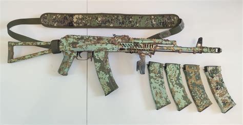 Finally Finished The Paint Job Of My Aks 74 Replica Rairsoft