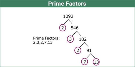 Prime Factorisation Determining The Prime Factors With Solved Example