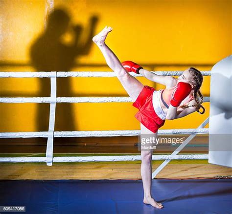 Girl Boxing Ring Photos And Premium High Res Pictures Getty Images