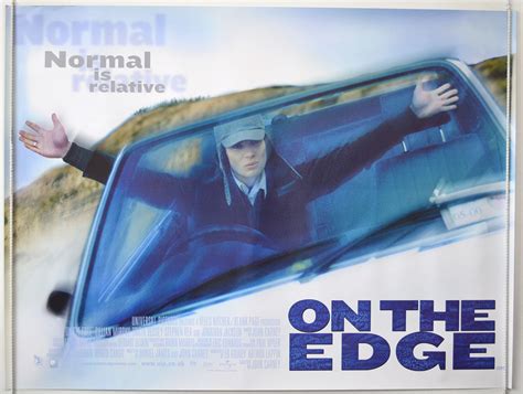 Martin carney, paul hickey, camille o'sullivan and others. On The Edge - Original Cinema Movie Poster From ...