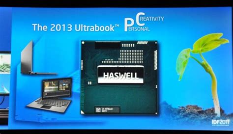 Intel Shows Off New Haswell Chips For Ultrabooks And Tablets