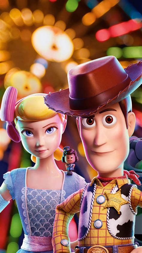Bo Peep And Woody In Toy Story 4 Animation 4k Ultra Hd Mobile Wallpaper