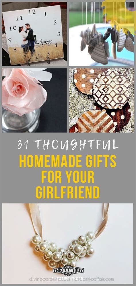 Handmade thoughtful birthday gifts for girlfriend. 51 Thoughtful, Homemade Gifts for Your Girlfriend ...