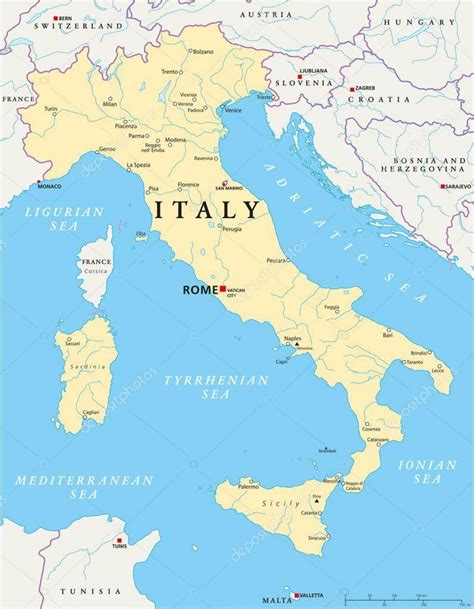Vatikan, Italija - karta Vatikan Italija (Lazio - Italija)