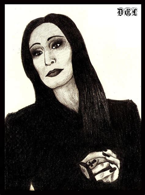 Morticia Addams By Vasodelirium On Deviantart