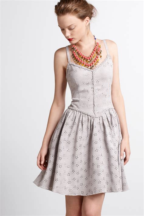 Lyst - Anthropologie Tabitha Dress in Gray