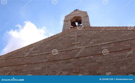 The St. George Greek Orthodox Church in Madaba, Jordan Stock Photo