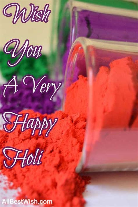 All Holi Wishes Image And Text Allbestwish
