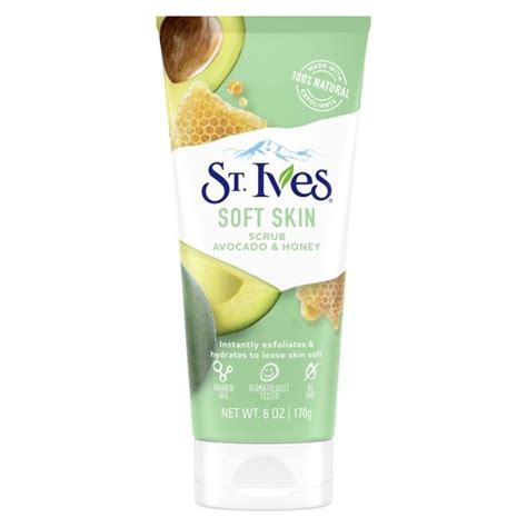 Ives product by far is the apricot scrub. St. Ives Soft Skin Face Scrub - Avocado And Honey - 6oz ...