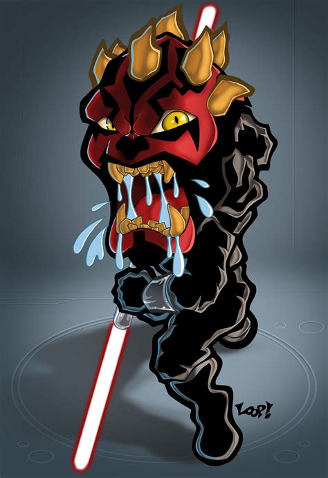 Artstation Darth Maul Chibi