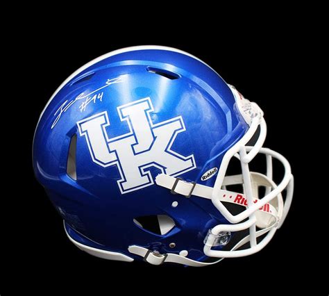 Zadarius Smith Signed Kentucky Wildcats Full Size Authentic On Field