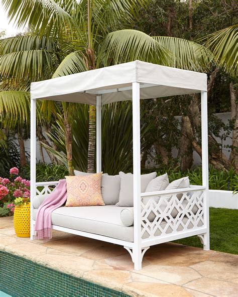 Maybe you would like to learn more about one of these? MADE IN THE SHADE: A CANOPY-COVERED OUTDOOR DAYBED MADE ...