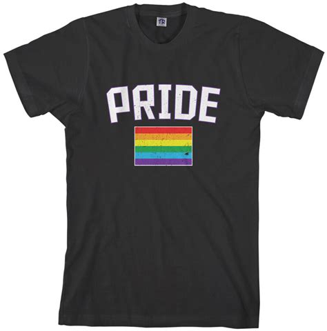 Threadrock Men S Gay Pride Rainbow Flag T Shirt Lesbian LGBT EBay