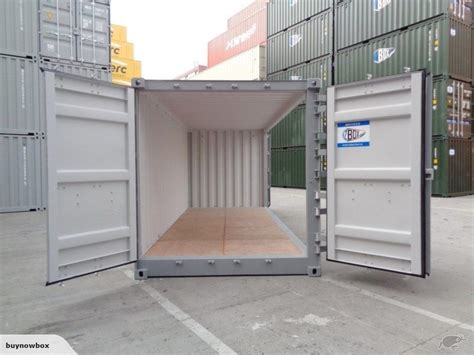 Shipping Container 20ft Open Side New One Trip From The Factory