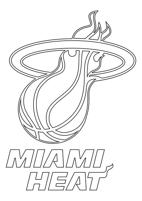 Black And White Miami Heat Logo Logodix