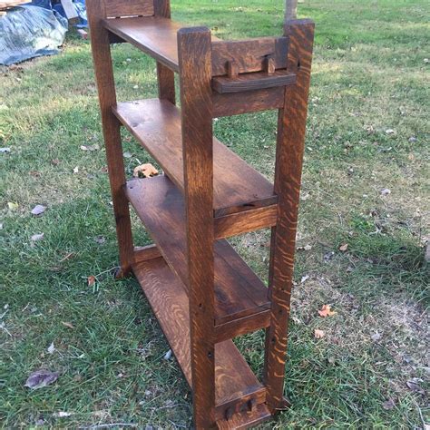 Craftsman Style Book Shelf Woodworking Project By Michael Ray