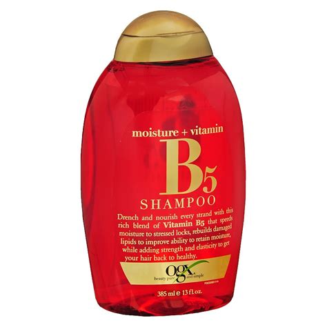 Ogx moisture + vitamin b5 shampoo