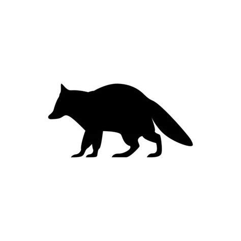 Download Raccoon Tattoo Silhouette Illustrations, Royalty-Free Vector Graphics & Clip Art - iStock