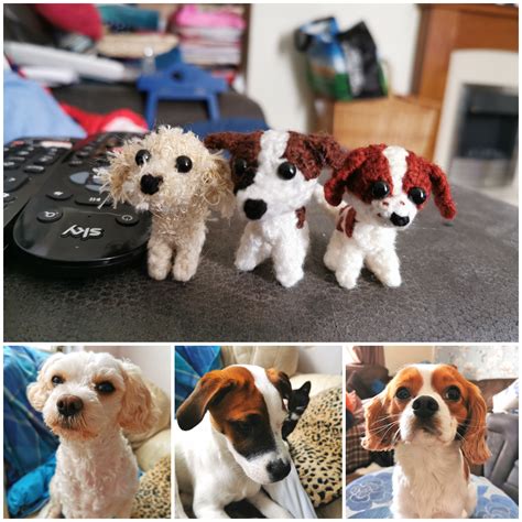 I Made Tiny Versions Of My Dogs Raww