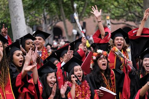 usc s 2019 graduation ceremony is a celebration of achievement and a push to ‘fight on daily