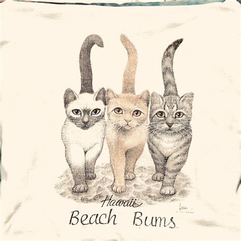 Beach Bums Cats Mens Fashion Tops And Sets Tshirts And Polo Shirts On