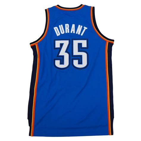 Kevin Durant Oklahoma City Thunder Nba Adidas Mens Away Blue Swingman