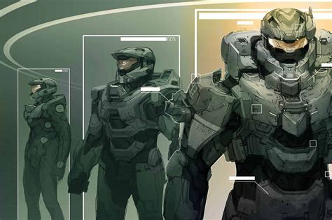 Master Chiefs Evolution The Concept Art Of Halo 4