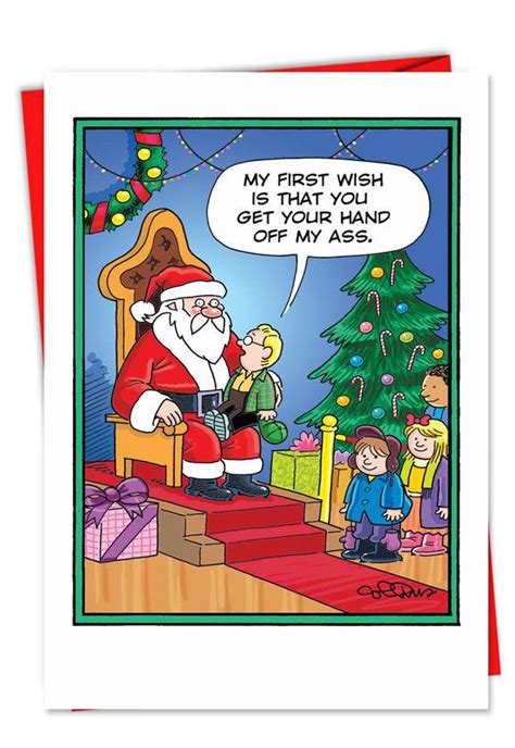 First Wish Kid Dirty Christmas Card