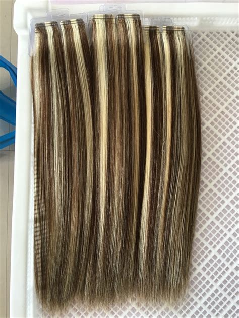 Best Double Drawn Virgin Tape In Hair Extensions