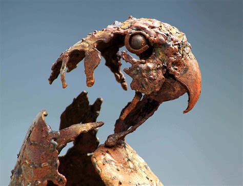 Steampunk Animal Sculptures Made Of Scrap Metal By Hasan
