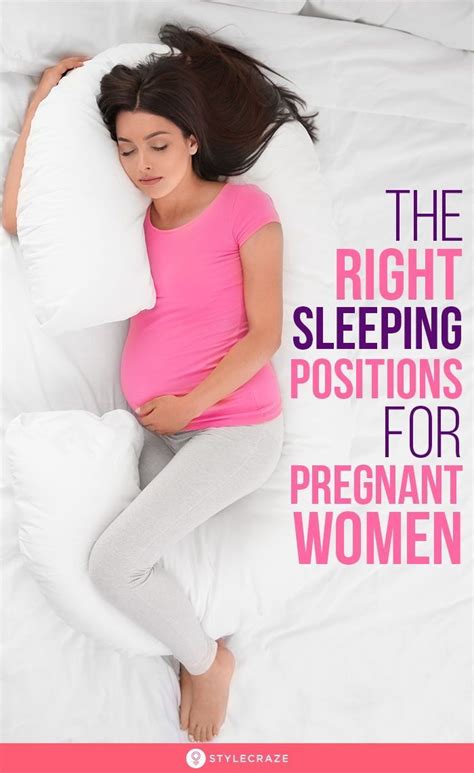 The Right Sleeping Positions For Pregnant Women Pregnancy