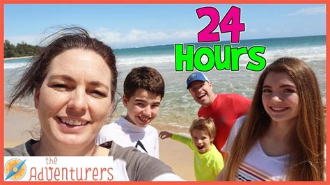 The Family I Had Youtube - 24 Hours On The Beach / That YouTub3 Family I The Adventurers - YouTube